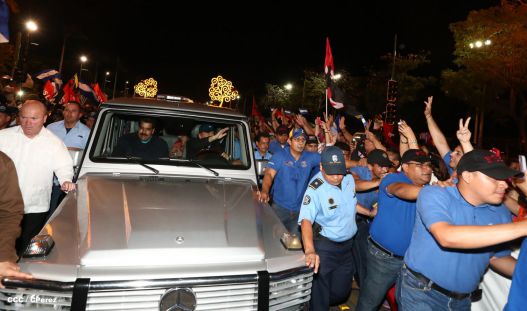 Nicaragua ratifica su respaldo a Venezuela y su presidente Nicolás Maduro