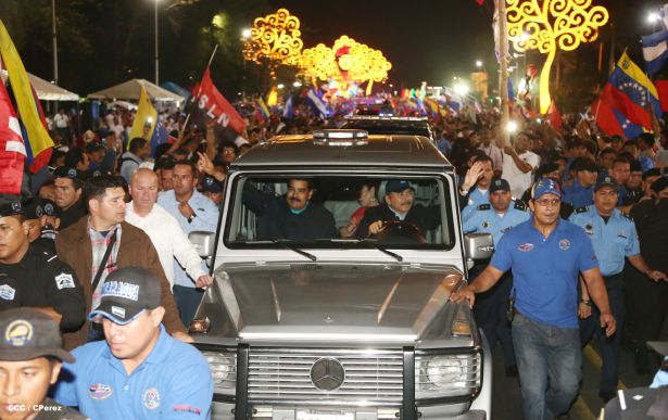 Nicaragua ratifica su respaldo a Venezuela y su presidente Nicolás Maduro