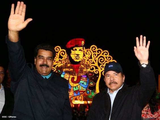 Nicaragua ratifica su respaldo a Venezuela y su presidente Nicolás Maduro