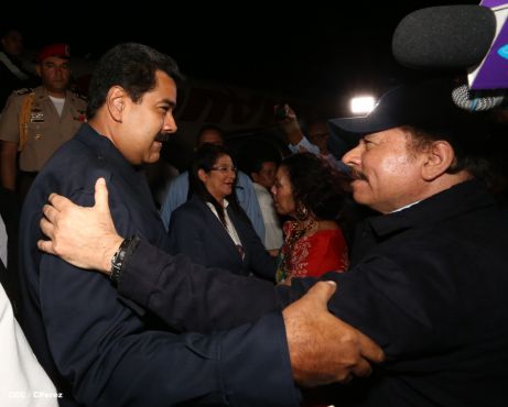 Nicaragua ratifica su respaldo a Venezuela y su presidente Nicolás Maduro