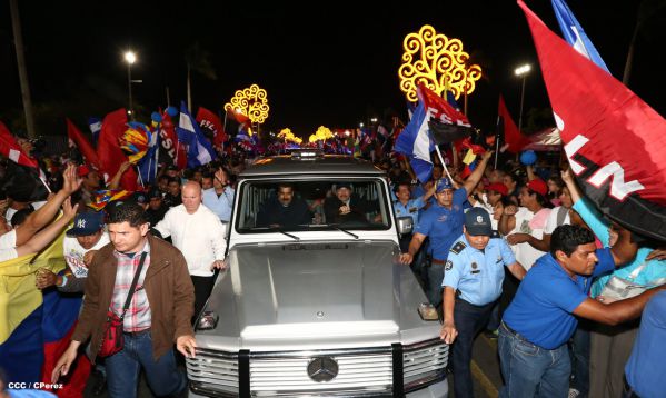 Nicaragua ratifica su respaldo a Venezuela y su presidente Nicolás Maduro