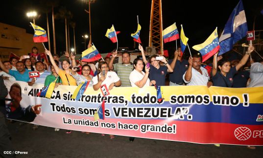 Nicaragua ratifica su respaldo a Venezuela y su presidente Nicolás Maduro