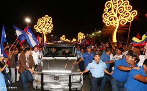 Nicaragua ratifica su respaldo a Venezuela y su presidente Nicolás Maduro