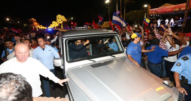 Nicaragua ratifica su respaldo a Venezuela y su presidente Nicolás Maduro