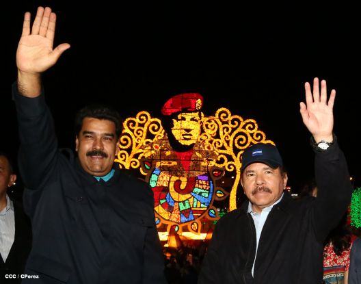 Nicaragua ratifica su respaldo a Venezuela y su presidente Nicolás Maduro