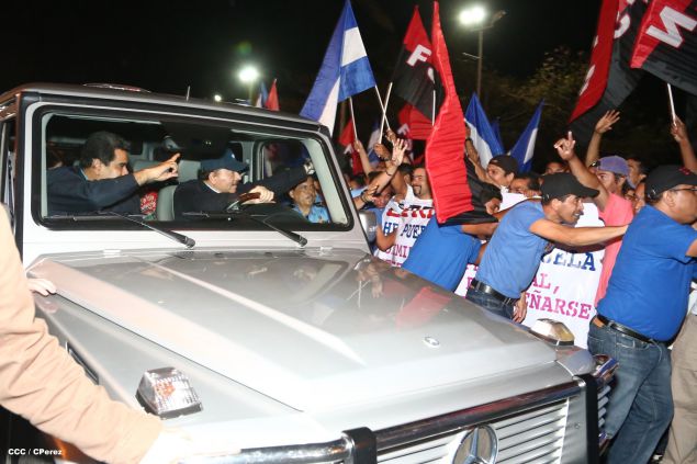 Nicaragua ratifica su respaldo a Venezuela y su presidente Nicolás Maduro