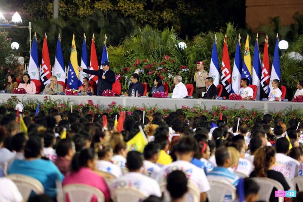 Nicaragua ratifica su respaldo a Venezuela y su presidente Nicolás Maduro