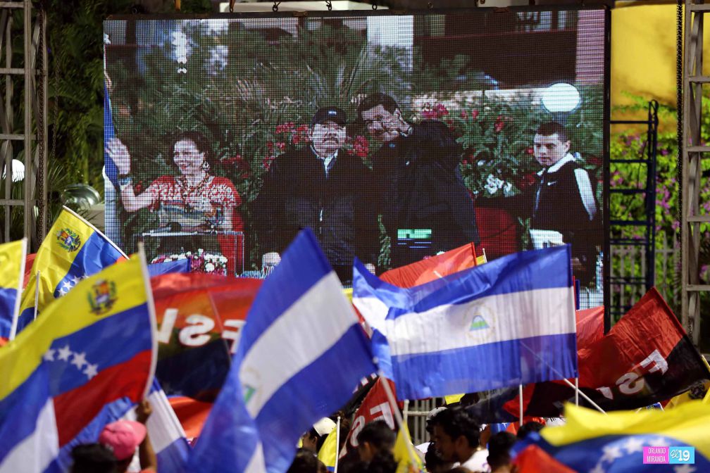 Nicaragua ratifica su respaldo a Venezuela y su presidente Nicolás Maduro