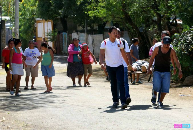 Pobladores del Jorge Dimitrov participan activamente en Simulacro de Terremoto