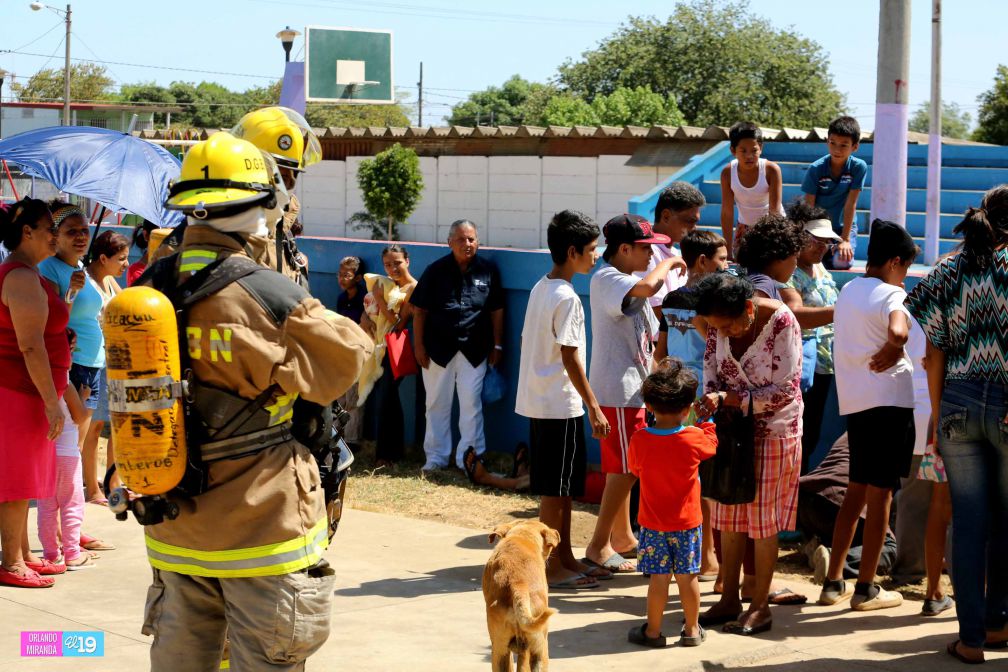 Pobladores del Jorge Dimitrov participan activamente en Simulacro de Terremoto
