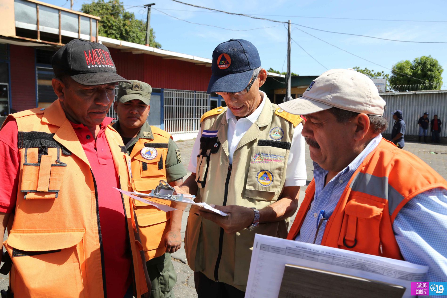 Comerciantes del Oriental desarrollan con éxito simulacro de terremoto