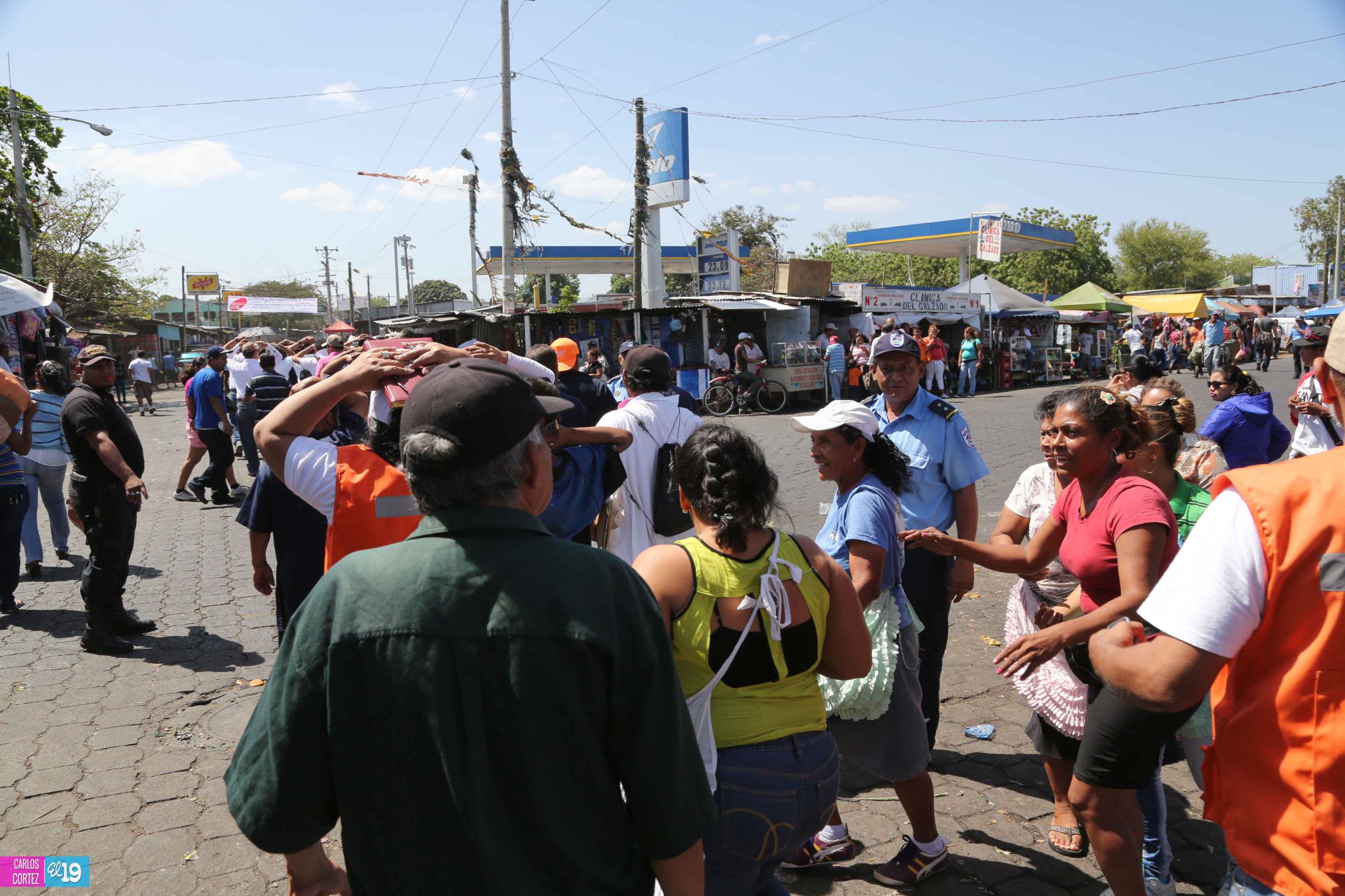 Comerciantes del Oriental desarrollan con éxito simulacro de terremoto