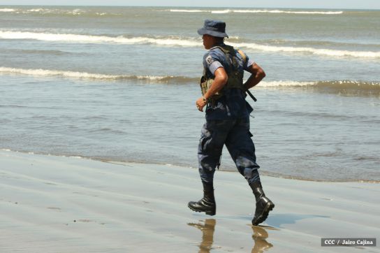 Familias de Masachapa participan masivamente en simulacros de terremoto y tsunami  