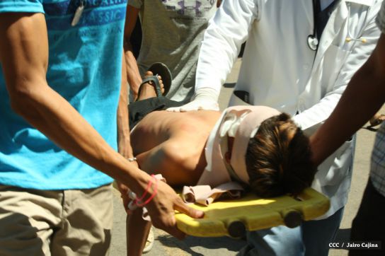 Familias de Masachapa participan masivamente en simulacros de terremoto y tsunami  