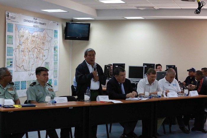 Simulacro de tsunami en Nicaragua