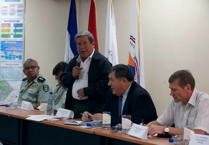 Simulacro de tsunami en Nicaragua