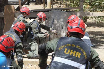 Reparto San Antonio vive jornada con simulacro nacional ante desastres