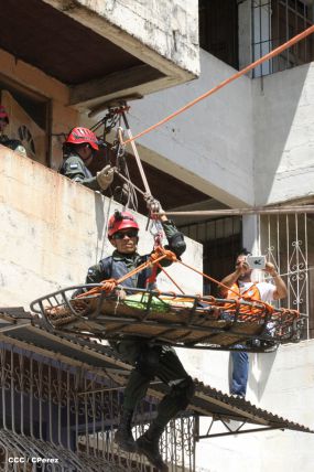 Reparto San Antonio vive jornada con simulacro nacional ante desastres