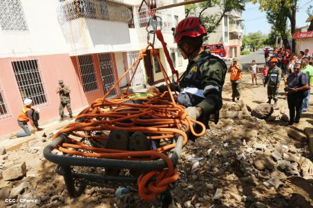 Reparto San Antonio vive jornada con simulacro nacional ante desastres
