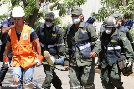 Reparto San Antonio vive jornada con simulacro nacional ante desastres
