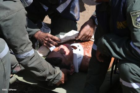 Reparto San Antonio vive jornada con simulacro nacional ante desastres