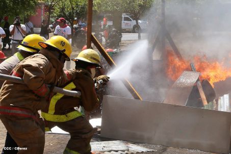 Reparto San Antonio vive jornada con simulacro nacional ante desastres