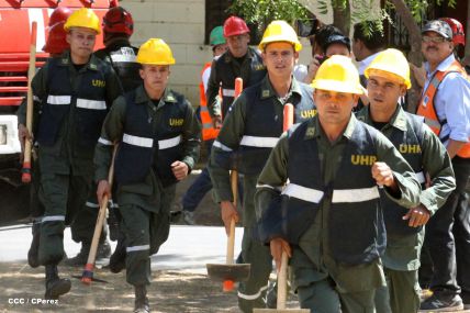 Reparto San Antonio vive jornada con simulacro nacional ante desastres