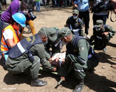 Reparto San Antonio vive jornada con simulacro nacional ante desastres