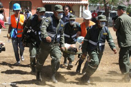 Reparto San Antonio vive jornada con simulacro nacional ante desastres