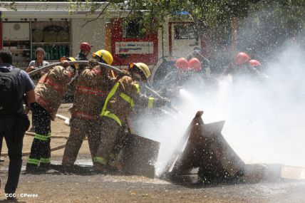 Reparto San Antonio vive jornada con simulacro nacional ante desastres