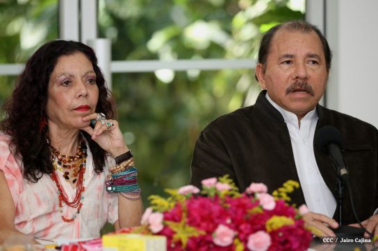 Presidente Daniel y Compañera Rosario sostienen encuentro con Canciller de la Federación de Rusia