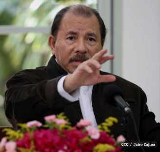 Presidente Daniel y Compañera Rosario sostienen encuentro con Canciller de la Federación de Rusia