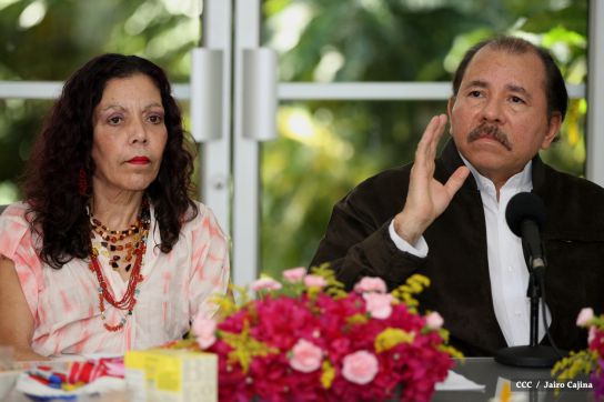 Presidente Daniel y Compañera Rosario sostienen encuentro con Canciller de la Federación de Rusia