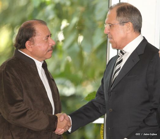 Presidente Daniel y Compañera Rosario sostienen encuentro con Canciller de la Federación de Rusia