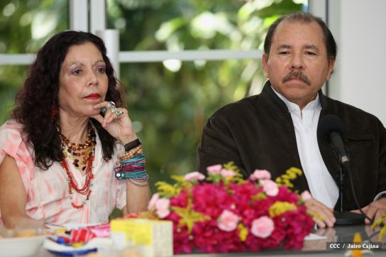 Presidente Daniel y Compañera Rosario sostienen encuentro con Canciller de la Federación de Rusia