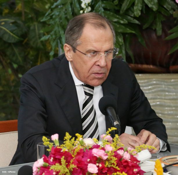 Presidente Daniel y Compañera Rosario sostienen encuentro con Canciller de la Federación de Rusia