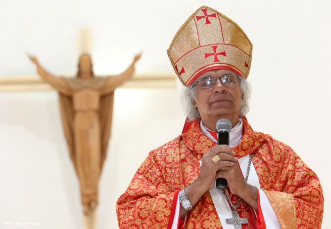 Cardenal Brenes preside peregrinación en honor a Jesús del Triunfo y misa de Domingo de Ramos 