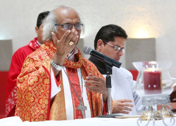 Cardenal Brenes preside peregrinación en honor a Jesús del Triunfo y misa de Domingo de Ramos 
