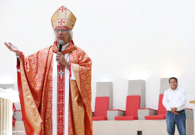 Cardenal Brenes preside peregrinación en honor a Jesús del Triunfo y misa de Domingo de Ramos 