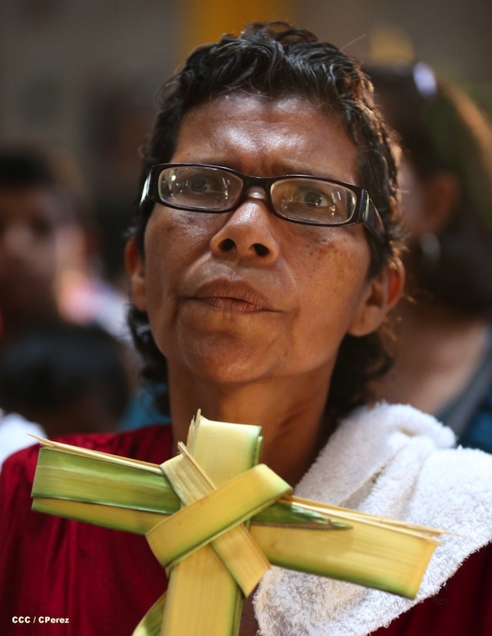 Procesión de la Burrita en Managua (Semana Santa 2013)