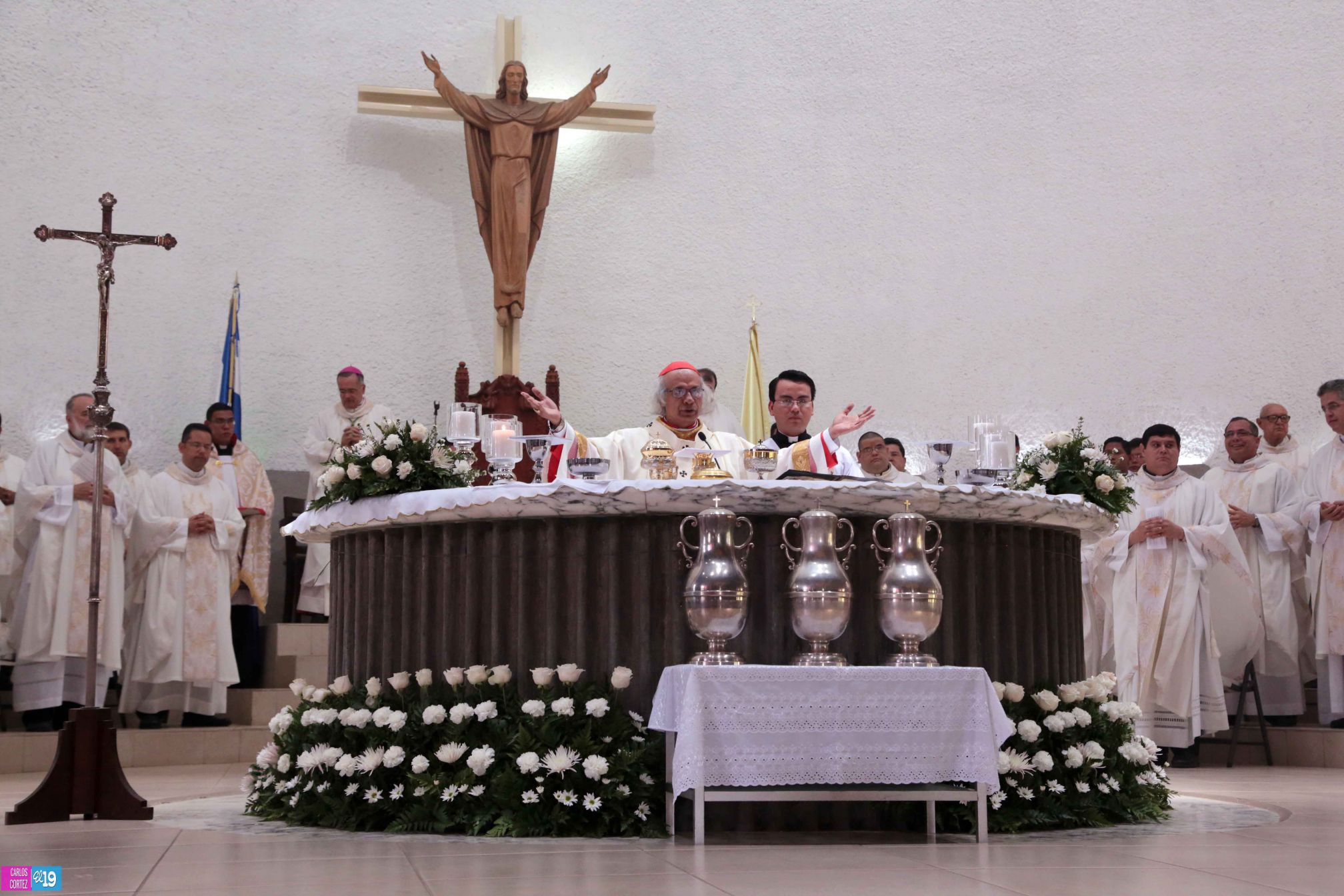Cardenal Brenes preside Misa Crismal