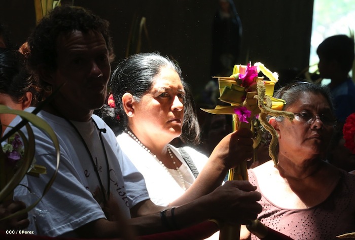 Procesión de la Burrita en Managua (Semana Santa 2013)