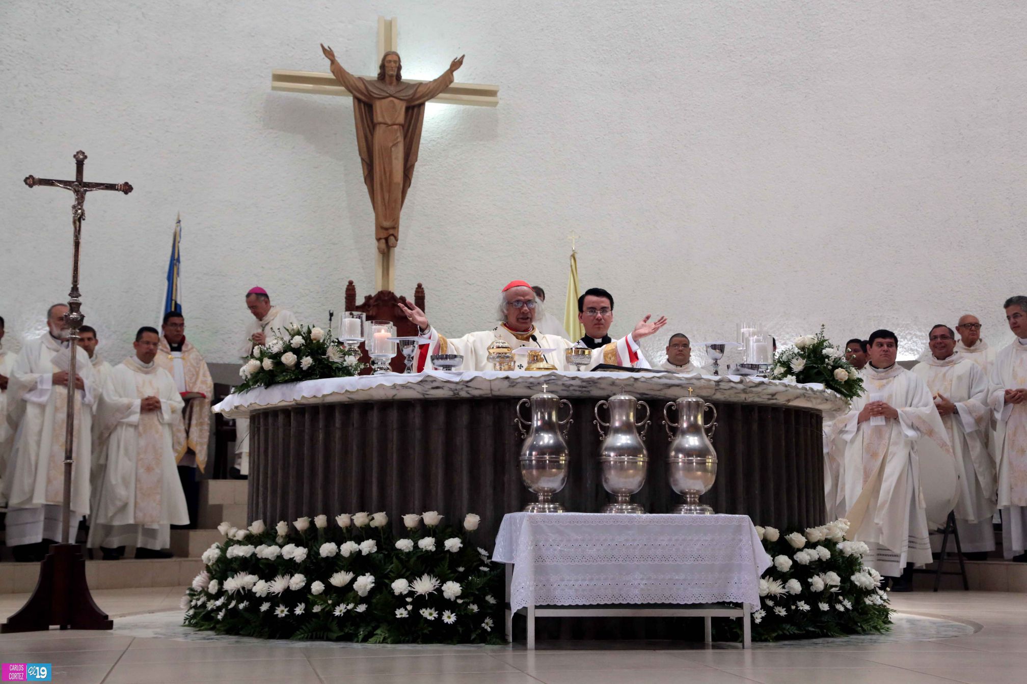 Cardenal Brenes preside Misa Crismal