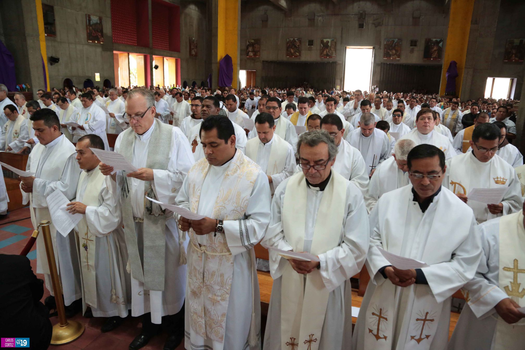 Cardenal Brenes preside Misa Crismal