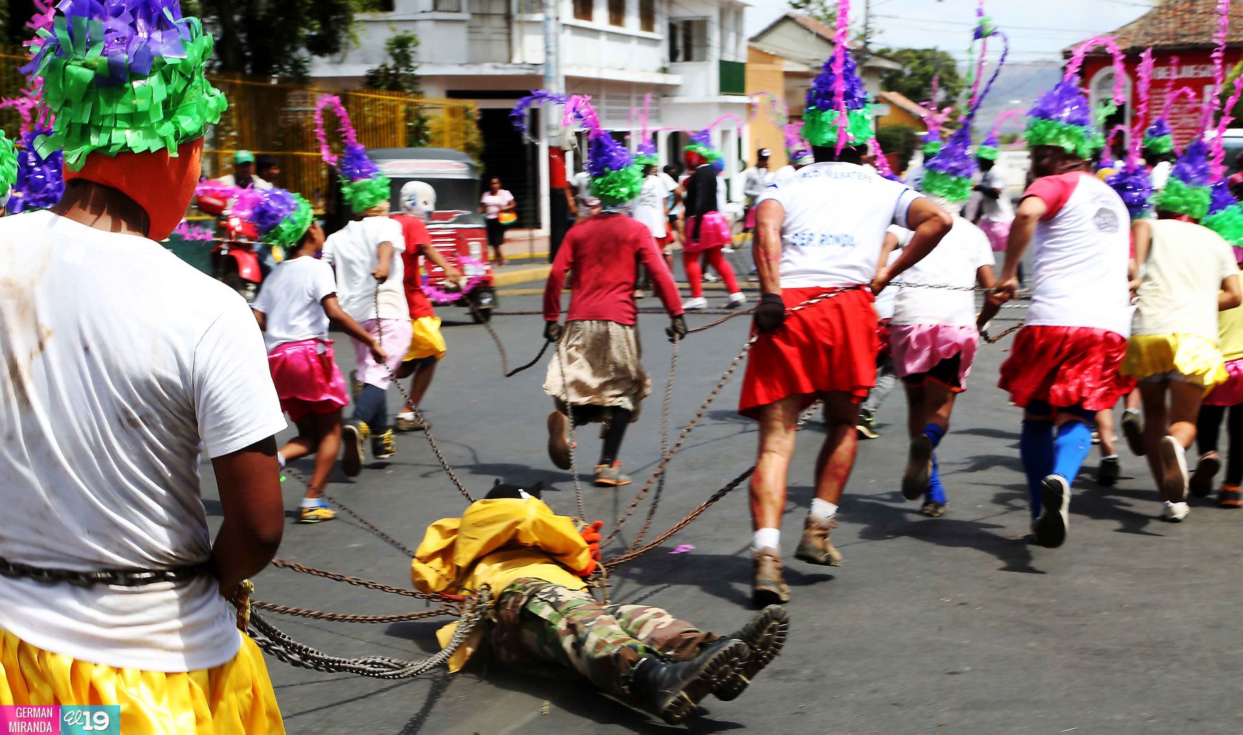 Tradición y mucho colorido en Judea de Masatepe