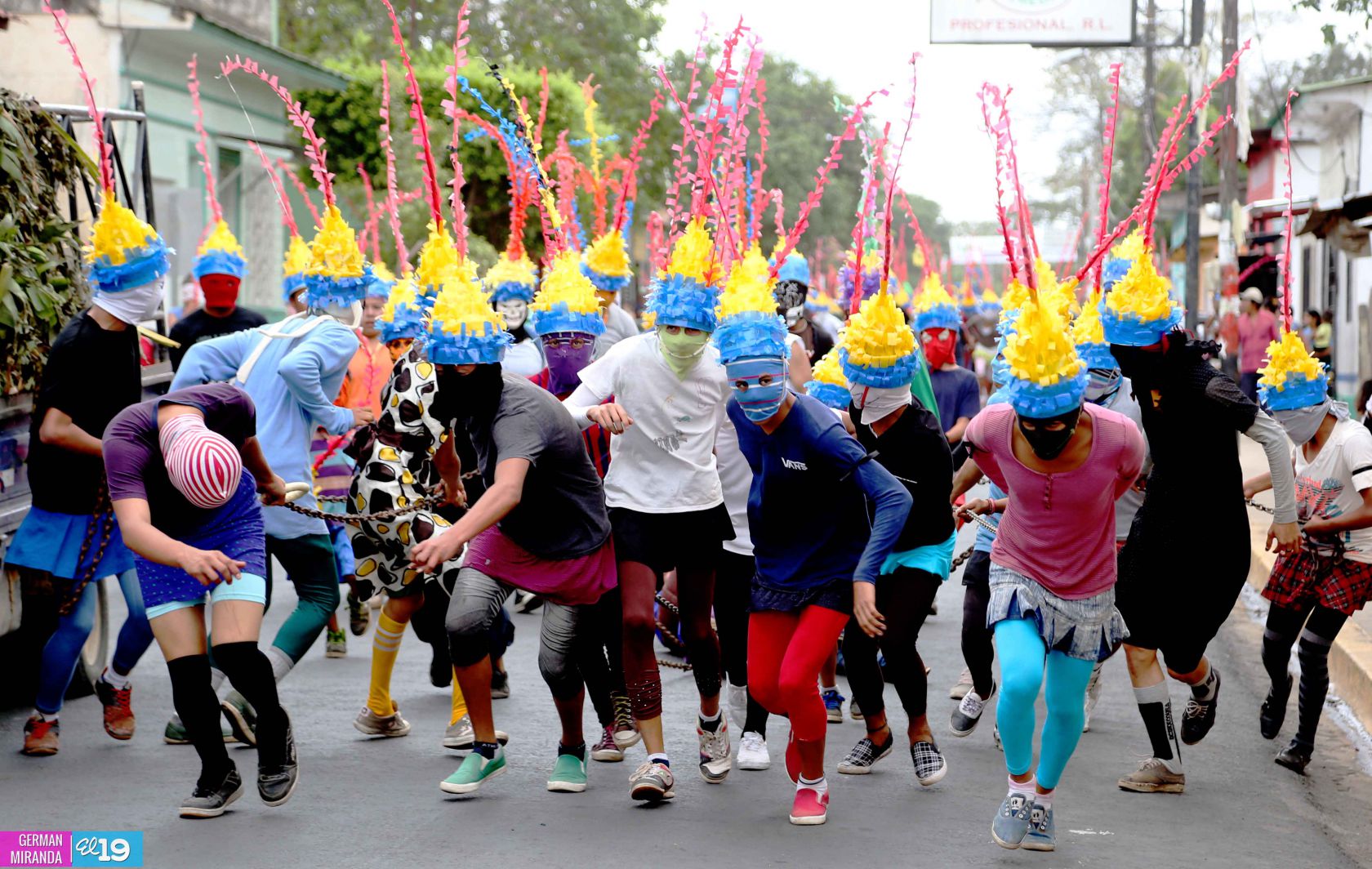 Tradición y mucho colorido en Judea de Masatepe