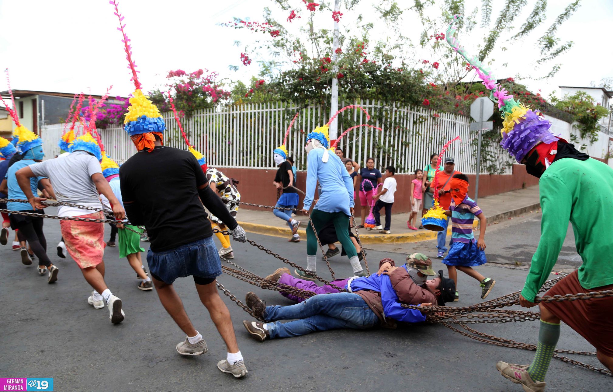 Tradición y mucho colorido en Judea de Masatepe