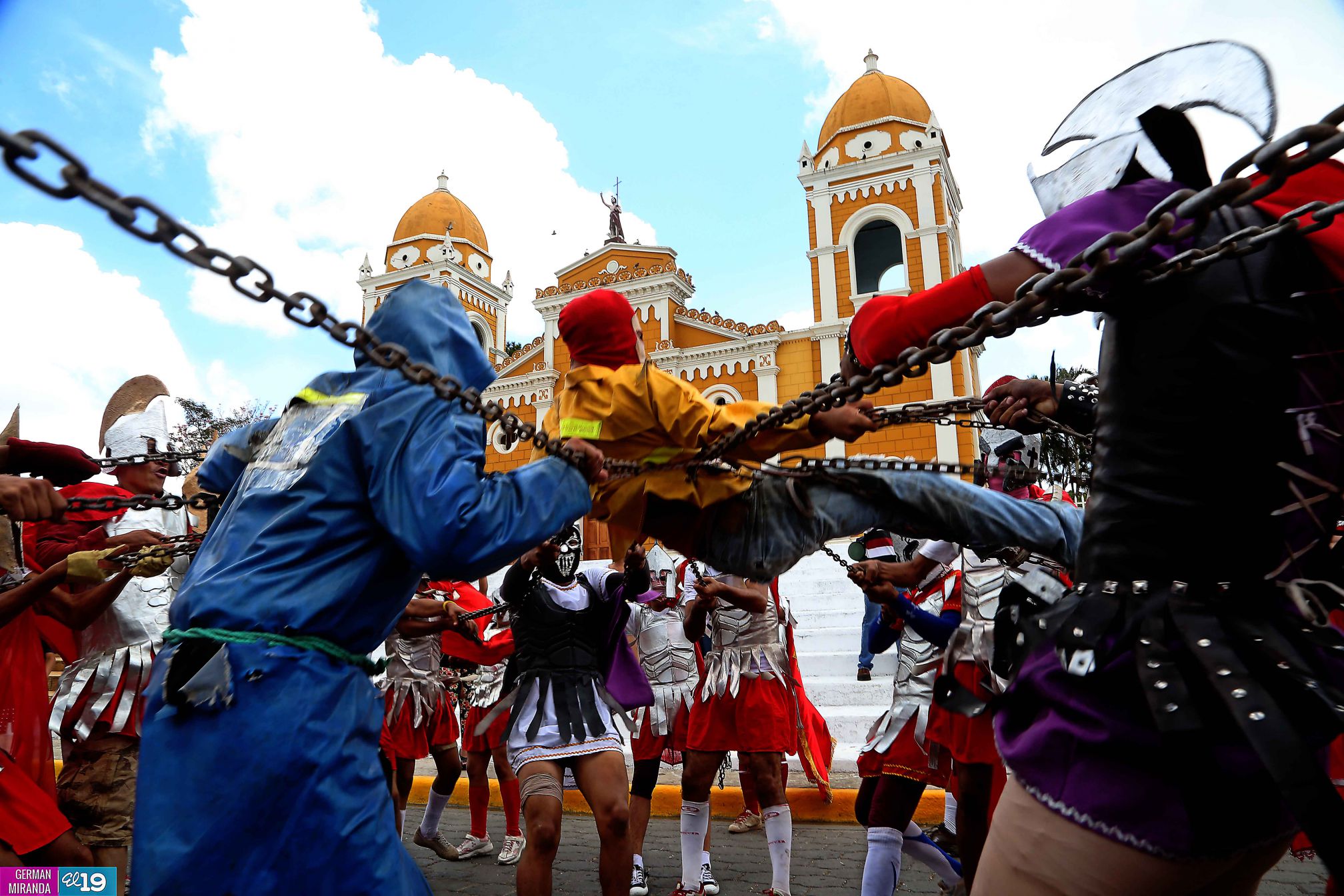 Tradición y mucho colorido en Judea de Masatepe