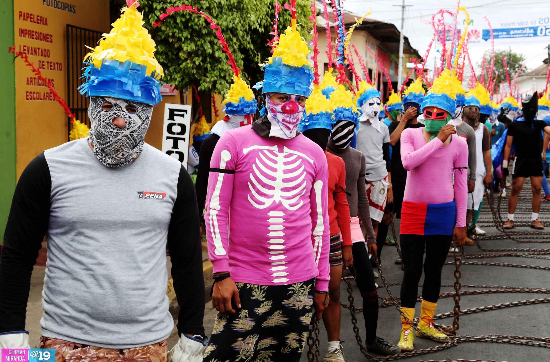 Tradición y mucho colorido en Judea de Masatepe
