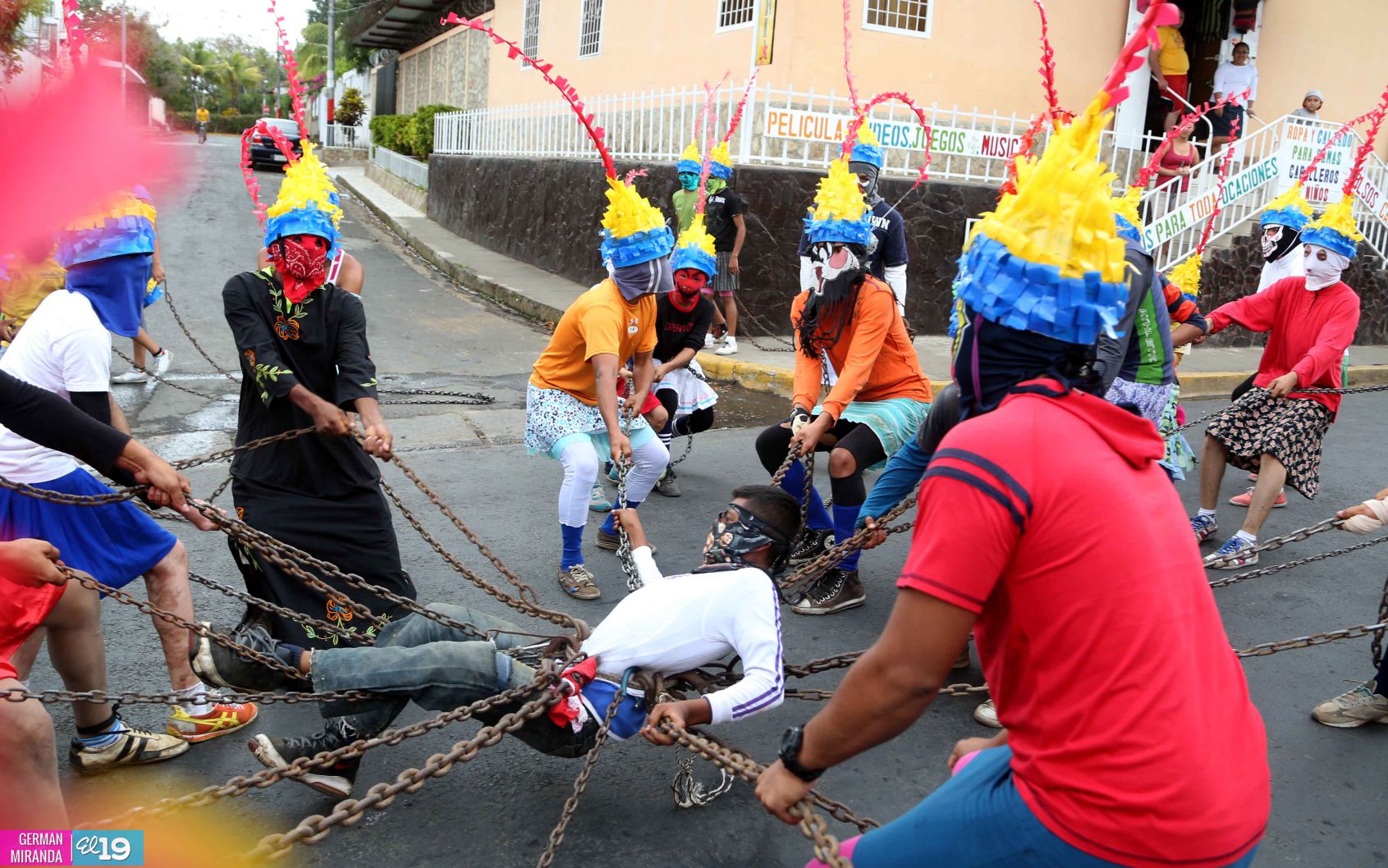 Tradición y mucho colorido en Judea de Masatepe